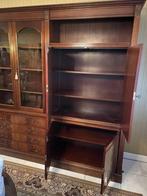 Grote houten boekenkast — 296 x 205 x 48 cm, Ophalen, Gebruikt, 200 cm of meer, 200 cm of meer