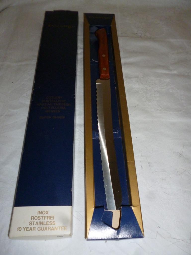 Couteau de cuisine Prestige Inox Stainless England guarantee, Enlèvement ou Envoi