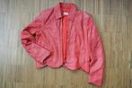 Lederen rood jasje van Chris Janssens, Kleding | Dames, Jasjes, Kostuums en Pakken, Chris Janssens, Maat 42/44 (L), Ophalen of Verzenden