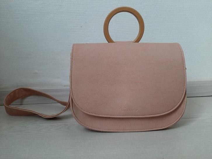 Handtas van Woomen, Handtassen en Accessoires, Tassen | Damestassen, Nieuw, Handtas, Roze, Ophalen of Verzenden