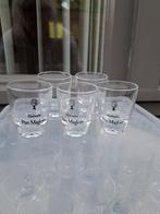 calvados glaasjes met en zonder opschrift, Ophalen of Verzenden, Zo goed als nieuw, Glas, Glas of Glazen
