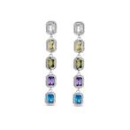 Lucila oorbellen, Hangers, Nieuw, Ophalen of Verzenden, Zilver