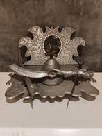 Souvenir de guerre. Encrier obus+ coupe papier.14-18, Collections, Objets militaires | Général