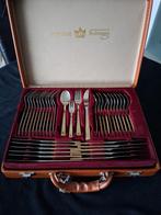 bestek koffer, Huis en Inrichting, Keuken | Bestek, Ophalen, Overige materialen, Zo goed als nieuw, Vaatwasserbestendig