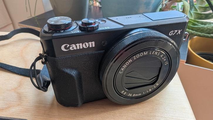 Canon  powershot G7x mark II (mark 2), Audio, Tv en Foto, Fotocamera's Digitaal, Zo goed als nieuw, Compact, Canon, 4 t/m 7 keer