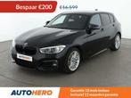BMW 1 Serie 116 116i M Sport (bj 2018), Auto's, Gebruikt, Elektrische ramen, Zwart, Leder