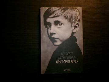 Het beste wat we hebben  -Griet Op de Beeck- beschikbaar voor biedingen