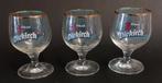 3 verres de dégustation Diekirch 75 ml bière, Enlèvement ou Envoi, Comme neuf, Verre ou Verres, Autres marques