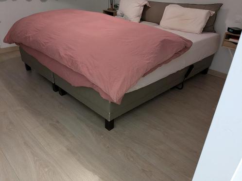 Elektrisch verstelbare boxspring 2x 90x200, Maison & Meubles, Chambre à coucher | Lits boxsprings, Utilisé, 180 cm, 200 cm, Deux personnes