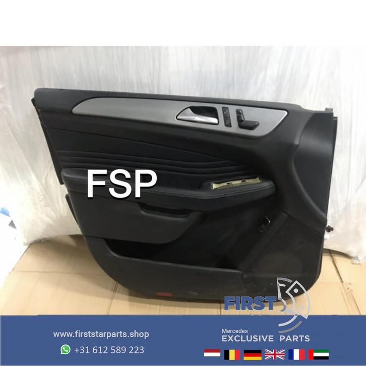 W166 ML GLE DEURPANEEL LINKS VOOR Mercedes DEUR KAART PANEEL, Auto-onderdelen, Interieur en Bekleding, Mercedes-Benz, Gebruikt