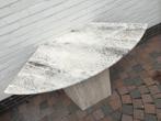 Travertin muurtafel TEAB, Huis en Inrichting, Ophalen