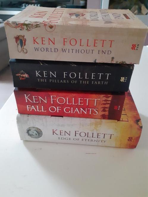Reeks boeken Ken Follett ( Engelstalig), Livres, Thrillers, Enlèvement ou Envoi
