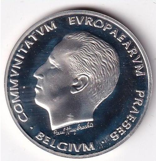 Belgique, 5 ECU, 1993, argent (Paul Ttuybrechts), Timbres & Monnaies, Monnaies | Belgique, Monnaie en vrac, Argent, Argent, Envoi