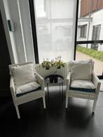 Leuke rieten zeteltjes, Huis en Inrichting, Ophalen, Zo goed als nieuw, Wit, Twee