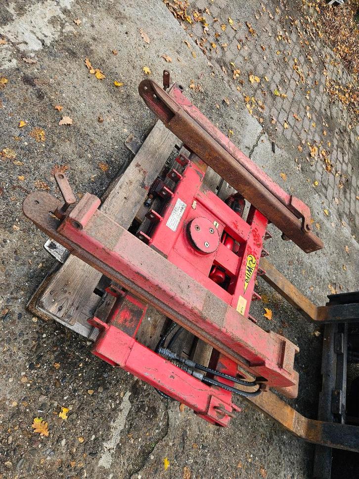 Wifo kistenkantelaar Met opklaplepels En zijarm, Doe-het-zelf en Bouw, Lieren en Takels, Zo goed als nieuw, Ophalen