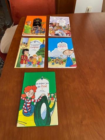 Livres de L'école d'Agathe. Le super jeux de Zoe et 4.