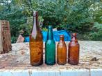 Oude vintage bierflessen brouwerij Lamot Mechelen, Verzamelen, Ophalen of Verzenden