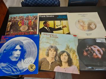 Kleine leuke collectie vinyl  beschikbaar voor biedingen