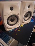 Pioneer dj monitor set white edition DM-50D-W met 2j garanti, Ophalen, Zo goed als nieuw, Surroundset zonder subwoofer