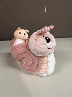 Knuffel - Slak met baby - Ptipotos, Kinderen en Baby's, Speelgoed | Knuffels en Pluche, Ophalen of Verzenden, Nieuw