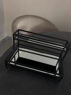 Spiegel tray, Huis en Inrichting, Woonaccessoires | Dienbladen, Ophalen, Zo goed als nieuw, Rechthoekig, Metaal