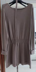 robe coton laine courte,manche longue, taupe + ceinture 40, Vêtements | Femmes, Taille 38/40 (M), Enlèvement ou Envoi, Sans marque