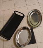 Ensemble de plateaux, Ophalen, Gebruikt, Ovaal, Metaal