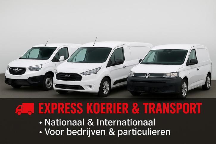 Express Vervoer & Koerierdiensten Belgie & Buitenland., Diensten en Vakmensen, Koeriers, Chauffeurs en Taxi's, Koeriersdiensten
