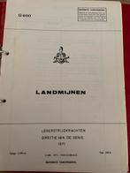 Réglementation ABL : mines antipersonnel G600, Enlèvement ou Envoi