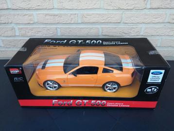 Ford GT-500 radiografisch 1/14 NIEUW, Hobby & Loisirs créatifs, Neuf, Enlèvement ou Envoi, Voiture on road, Échelle 1:14