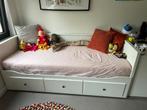 IKEA Hemnes Bedbank 80x200cm, Huis en Inrichting, Slaapkamer | Bedden, 80 cm, Wit, Zo goed als nieuw, Hout