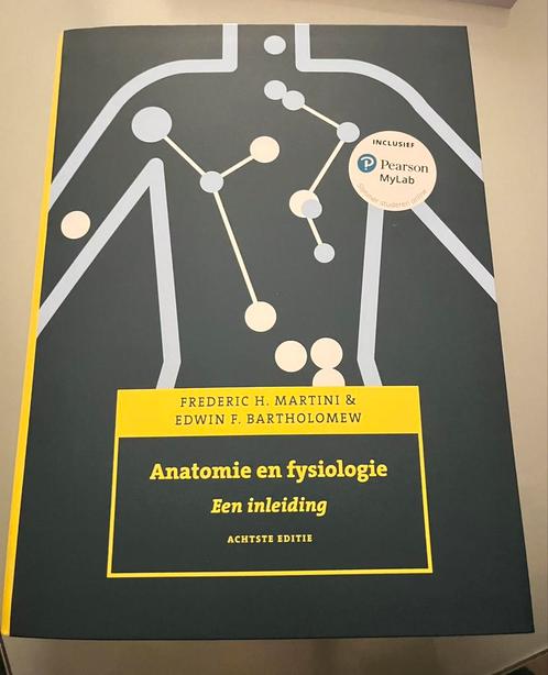 Anatomie en fysiologie, 8e editie met MyLab NL, Boeken, Schoolboeken, Zo goed als nieuw, Nederlands, Ophalen