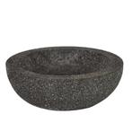kom in lavasteen diam 14 x5cm, Overige materialen, Schaal, Rond, Nieuw