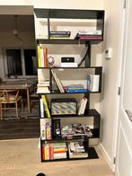 Etagère bibliothèque design déstructurée noire, Maison & Meubles, Enlèvement ou Envoi, Comme neuf, Synthétique, Déstructuré