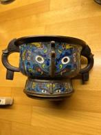 Antieke Chinese cloisonné wierookbrander, Enlèvement ou Envoi, Bronze