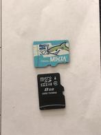 2 geheugenkaarten, Ophalen of Verzenden, Gebruikt, 32 GB