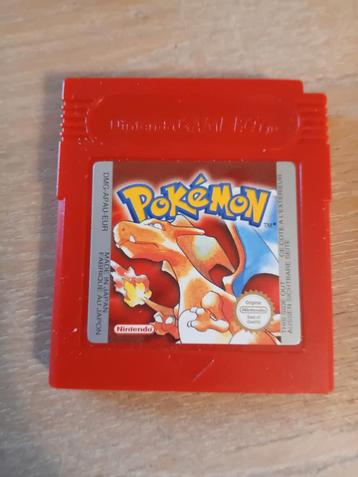 Nintendo Gameboy Game: Pokémon Red Version !(EUR) beschikbaar voor biedingen