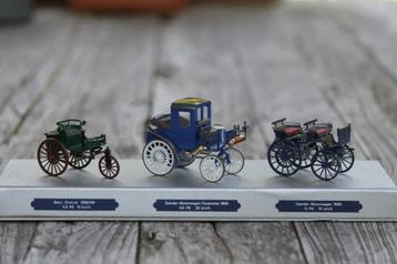 3 'oer'-Mercedes modellen - 19de eeuw - 1/43 beschikbaar voor biedingen
