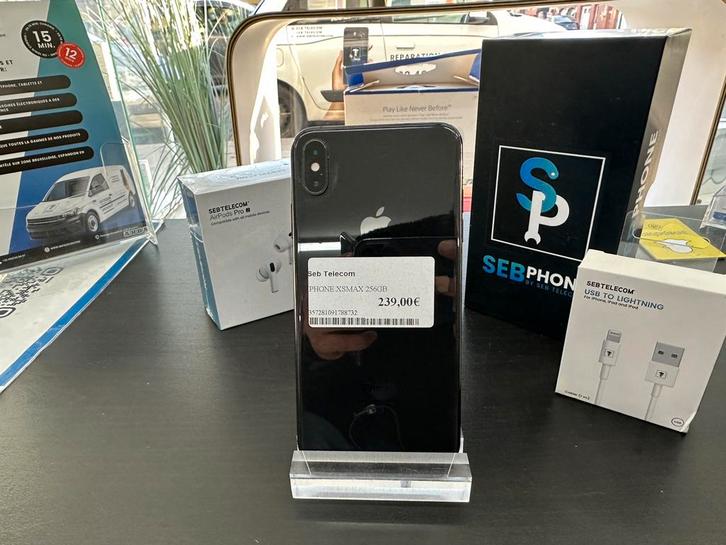 Iphone xsmax 256 gb | avec garantie, Télécoms, Téléphonie mobile | Accessoires & Pièces, Comme neuf, Protection, Enlèvement ou Envoi