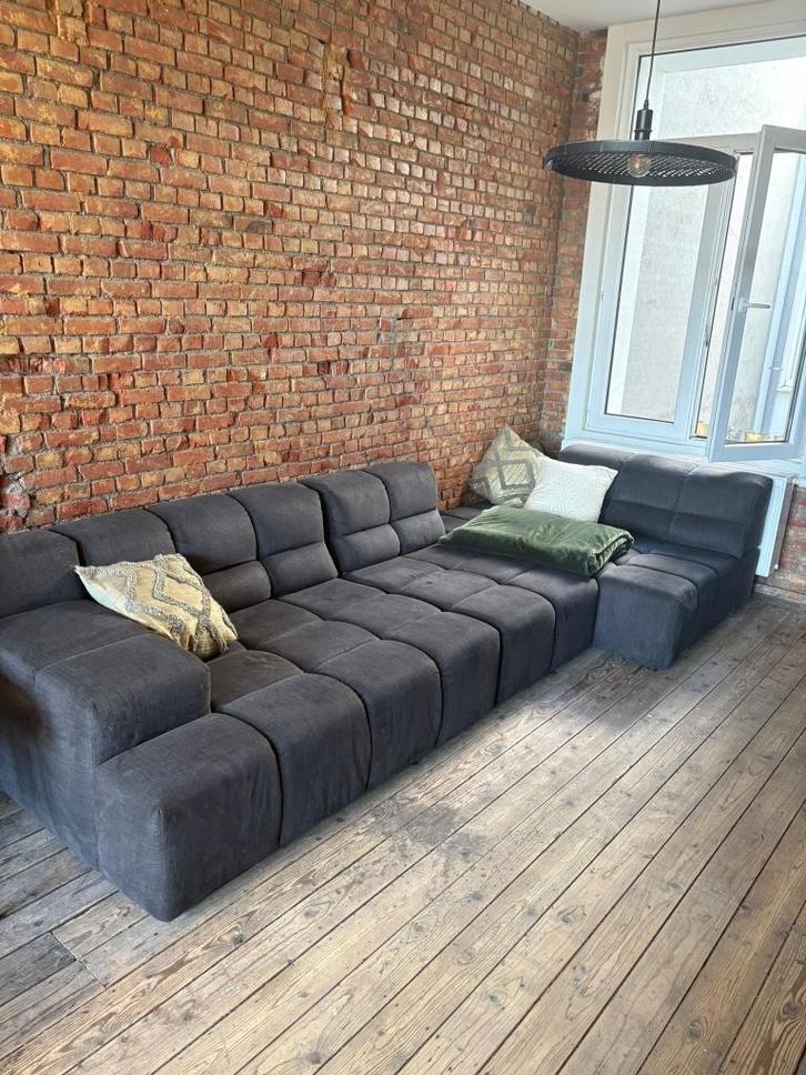 Zetel Monique Stam, Huis en Inrichting, Zetels | Zetels, Gebruikt, Rechte bank, Vierpersoons of meer, 300 cm of meer, 75 tot 100 cm