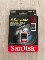 SanDisk Extreme PRO geheugenkaart 128 GB, Audio, Tv en Foto, Foto | Geheugenkaarten, Nieuw, 128 GB, MicroSDXC, SanDisk