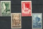 België 1934 Wereldtentoonstelling  Brussel 1935 OBP 386/9**, Orginele gom, Ophalen of Verzenden, Zonder stempel, Postfris