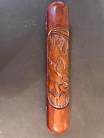 Hout gesneden Awale spel met olifant motief, Antiek en Kunst, Ophalen of Verzenden