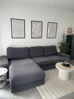 Canapé, Huis en Inrichting, Ophalen, Gebruikt, Hoekbank, Stof