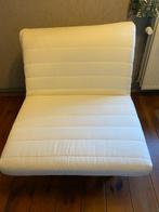 Slaapbank-zetel, Ophalen, Eenpersoons, Wit, Nieuw