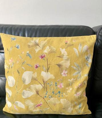 Coussin 45x45 - Zara Home, Enlèvement, Utilisé, Jaune