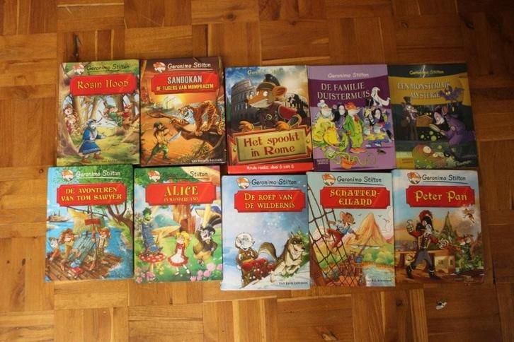 Leesboeken - Geronimo Stilton, Boeken, Kinderboeken | Jeugd | onder 10 jaar, Zo goed als nieuw, Ophalen of Verzenden