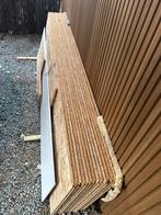 14x OSB tand & groef 244x59 cm 18mm, Ophalen, Zo goed als nieuw