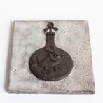 Klein vintage decoratief wandbord - Dour - MHB, Ophalen of Verzenden