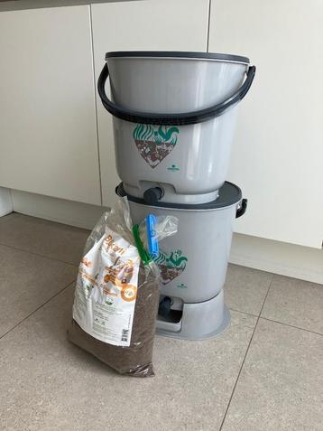 Bokashi compost emmer set + starter, Enlèvement, Compost